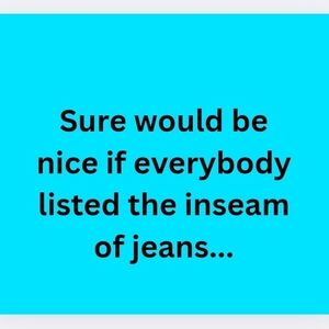 Inseam Measurement please?